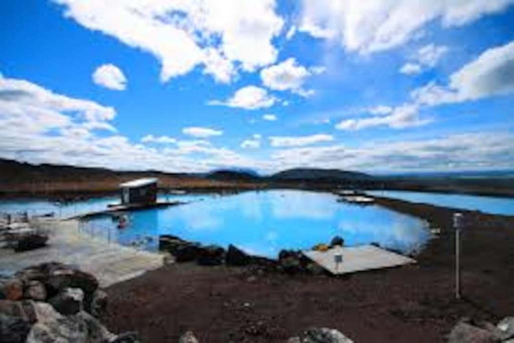 Cabin In The Lava. Near Husavik Skogar  Exterior photo